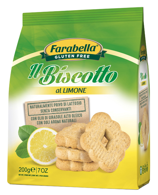 FARABELLA BISCOTTO LIMONE 200 G - Parafarmacia Mostacciano