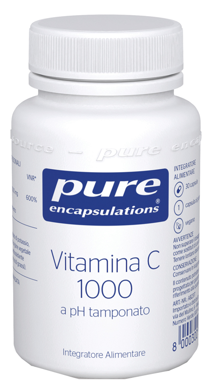 PURE ENCAPSULATIONS VITAMINA C1000 30 CAPSULE - Parafarmacia Mostacciano