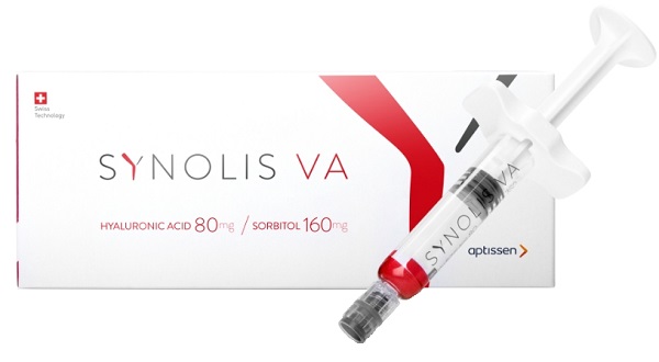 SYNOLIS V-A SOLUZIONE INIETTABILE VISCOELASTICA ISOTONICA IN SIRINGA PRERIEMPITA DI SODIO IALURONATO 80MG  E SORBITOLO 160MG CAPACITA' SIRINGA 4ML MONOSHOT 1 PEZZO - Parafarmacia Mostacciano