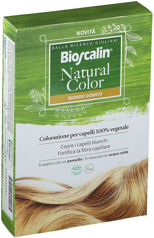 BIOSCALIN NATURAL COLOR BIONDO DORATO 70 G - Parafarmacia Mostacciano