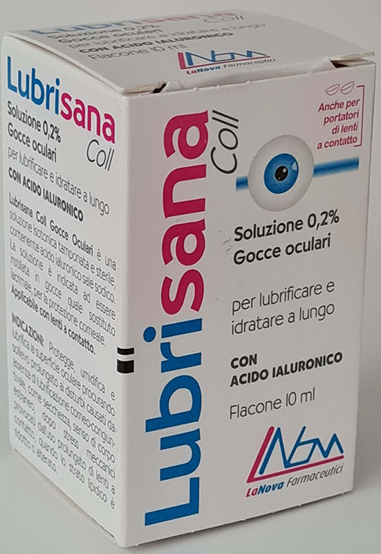 COLLIRIO LUBRISANA FLACONE 10 ML - Parafarmacia Mostacciano