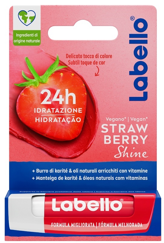 LABELLO STRAWBERRY SHINE 5,5 ML - Parafarmacia Mostacciano