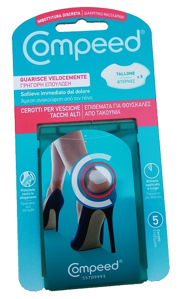 CEROTTO COMPEED VESCICHE TACCHI ALTI 5 PEZZI - Parafarmacia Mostacciano