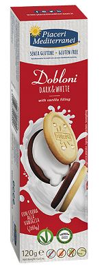 PIACERI MEDIT DOBLONI DARK & WHITE 120 G - Parafarmacia Mostacciano