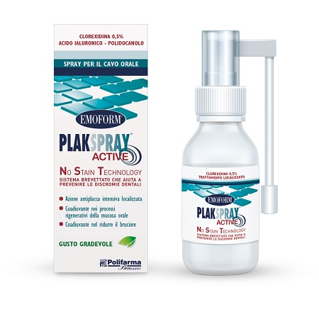 EMOFORM PLAK SPRAY ACTIVE 50 ML - Parafarmacia Mostacciano