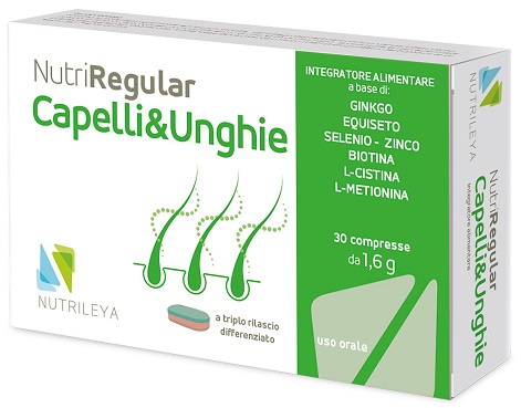 NUTRIREGULAR CAPELLI & UNGHIE 30 COMPRESSE - Parafarmacia Mostacciano