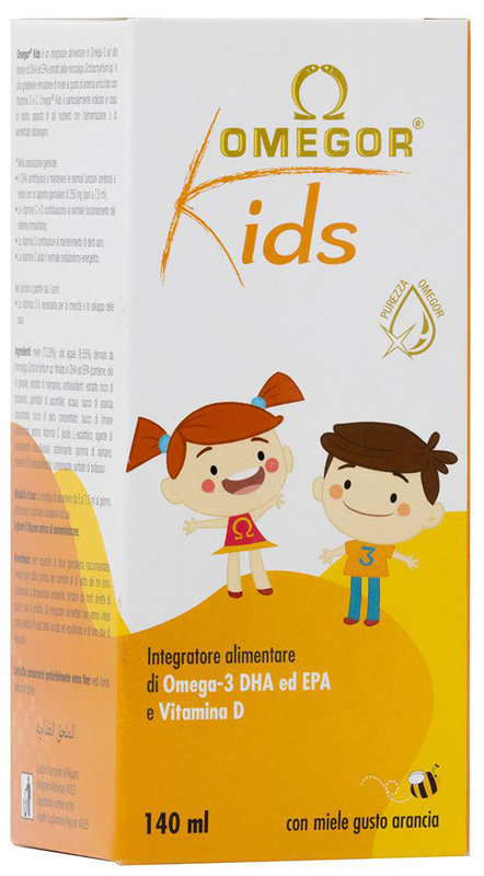 OMEGOR KIDS 140 ML - Parafarmacia Mostacciano