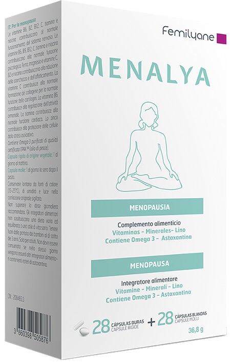 MENALYA 28 CAPSULE RIGIDE + 28 CAPSULE MOLLI - Parafarmacia Mostacciano