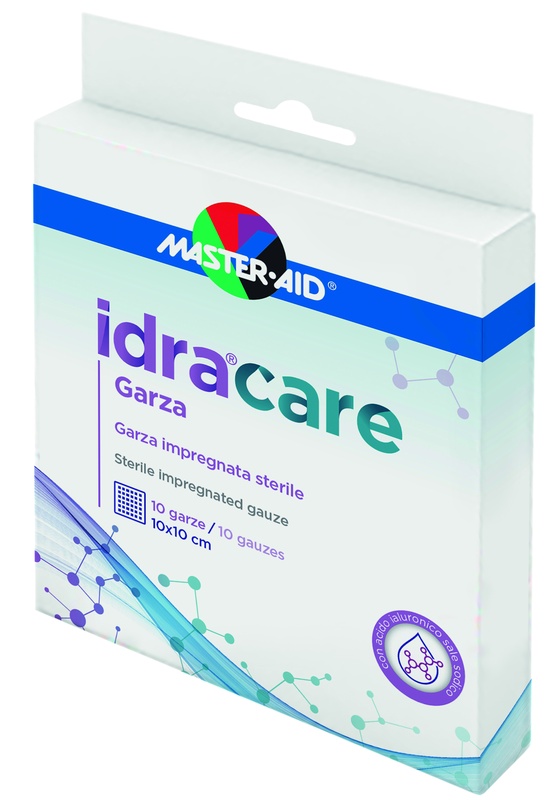 MASTER-AID IDRACARE GARZA IMPREGNATA 10X10 CM 10 PEZZI - Parafarmacia Mostacciano