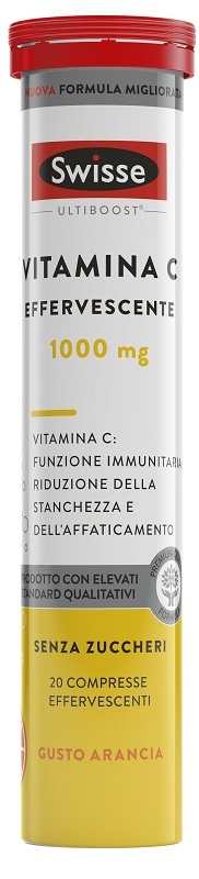 SWISSE VITAMINA C EFFERVESCENTE 20 COMPRESSE - Parafarmacia Mostacciano