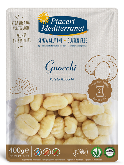 PIACERI MEDITERRANEI GNOCCHI 400 G - Parafarmacia Mostacciano