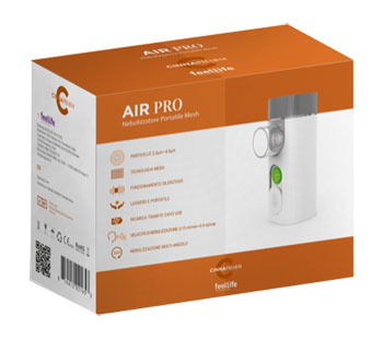 AIR PRO NEBULIZZATORE PORTATILE MESH - Parafarmacia Mostacciano