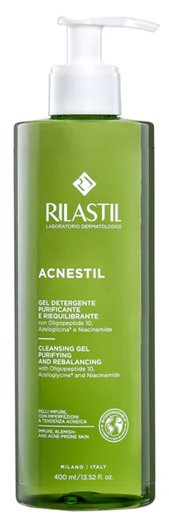 RILASTIL ACNESTIL GEL DETERGENTE 400 ML - Parafarmacia Mostacciano