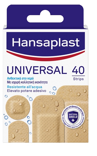 CEROTTO HANSAPLAST UNIVERSAL ASSORTITI 40 PEZZI - Parafarmacia Mostacciano