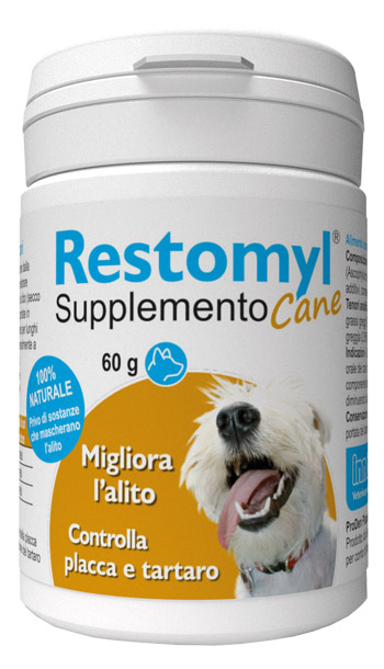 RESTOMYL SUPPLEMENTO CANE FLACONCINO 60 G - Parafarmacia Mostacciano