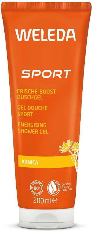 WELEDA SPORT DOCCIA ENERGY ARNICA 200ML - Parafarmacia Mostacciano