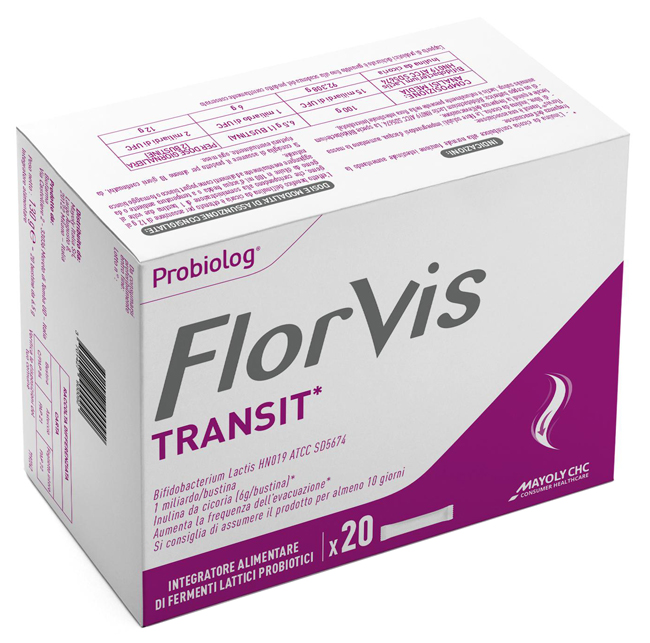 FLORVIS TRANSIT SOSPENSIONE ORALE 20 BUSTINE - Parafarmacia Mostacciano