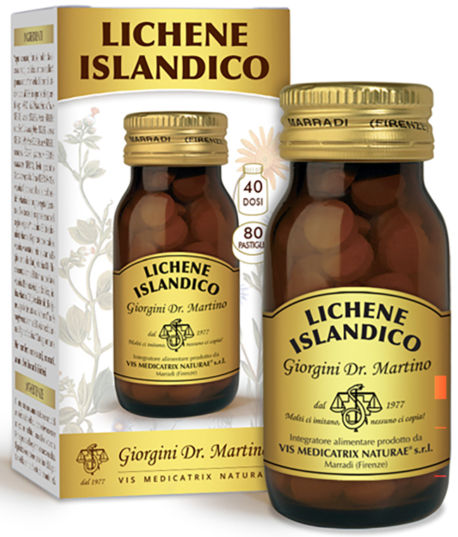 LICHENE ISLANDICO 80 PASTIGLIE - Parafarmacia Mostacciano