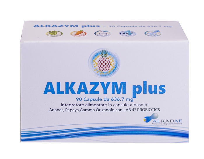ALKAZYM PLUS 90 CAPSULE - Parafarmacia Mostacciano