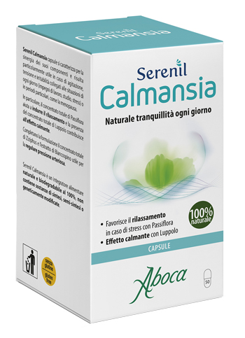 SERENIL CALMANSIA 50 CAPSULE - Parafarmacia Mostacciano