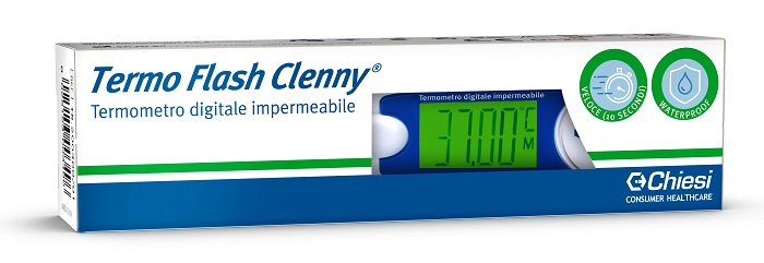 TERMOMETRO CLENNY TERMO FLASH PREDITTIVO 10 SECONDI WATERPROOF - Parafarmacia Mostacciano