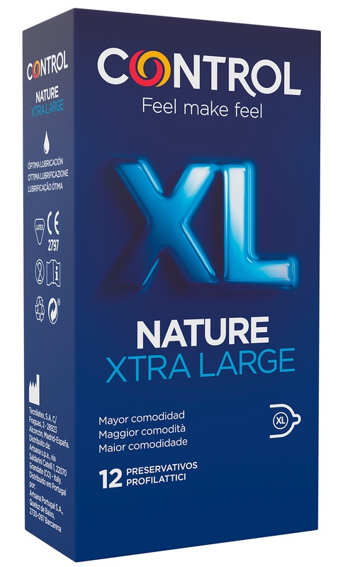 PROFILATTICO CONTROL NATURE 2,0 XL 12 PEZZI - Parafarmacia Mostacciano