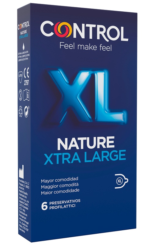 PROFILATTICO CONTROL NATURE 2,0 XL 6 PEZZI - Parafarmacia Mostacciano