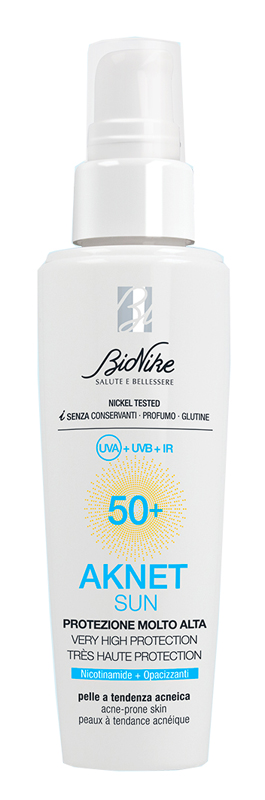 AKNET SUN PROTEZIONE MOLTO ALTA SPF50+ 50 ML - Parafarmacia Mostacciano