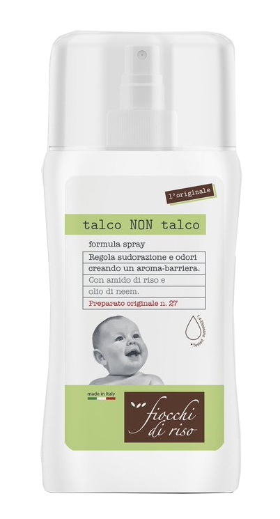 FIOCCHI DI RISO TALCO NON TALCO SPRAY 100 ML - Parafarmacia Mostacciano