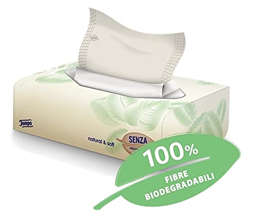 TEMPO BOX FAZZOLETTI NATURAL&SOFT 70 PEZZI - Parafarmacia Mostacciano