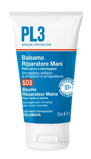 PL3 BALSAMO RIPARATORE MANI SOS 50 ML - Parafarmacia Mostacciano
