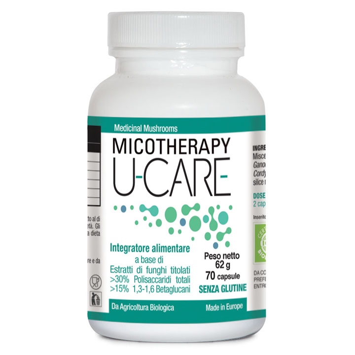 MICOTHERAPY U-CARE 70 CAPSULE - Parafarmacia Mostacciano