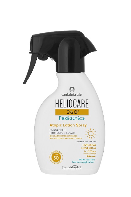 HELIOCARE 360 PED ATOPIC SPF 50 LOTION SPRAY 250 ML - Parafarmacia Mostacciano