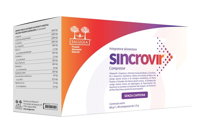 SALUGEA SINCROVIR 40 COMPRESSE - Parafarmacia Mostacciano