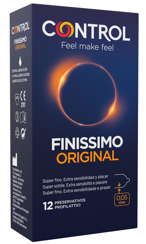 CONTROL FINISSIMO ORIGINAL 12 PEZZI - Parafarmacia Mostacciano