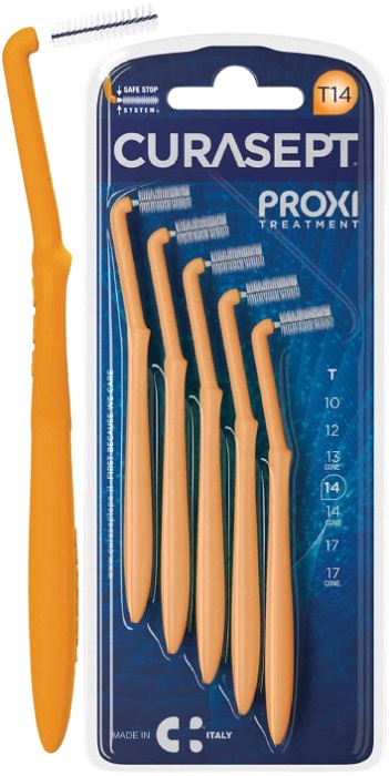CURASEPT PROXI ANGLE P08 ARANTIO CHIARO/TANGERINO - Parafarmacia Mostacciano