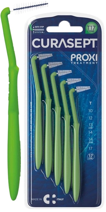 CURASEPT PROXI ANGLE P09 VERDE CHIARO/LIGHT GREEN - Parafarmacia Mostacciano