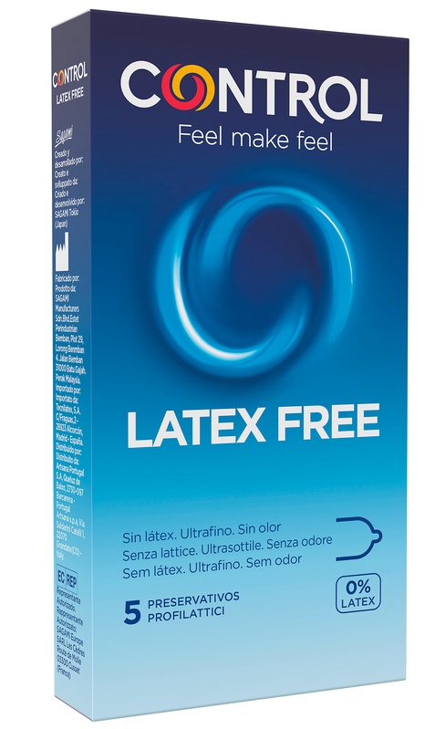 CONTROL LATEX FREE 5 PEZZI - Parafarmacia Mostacciano