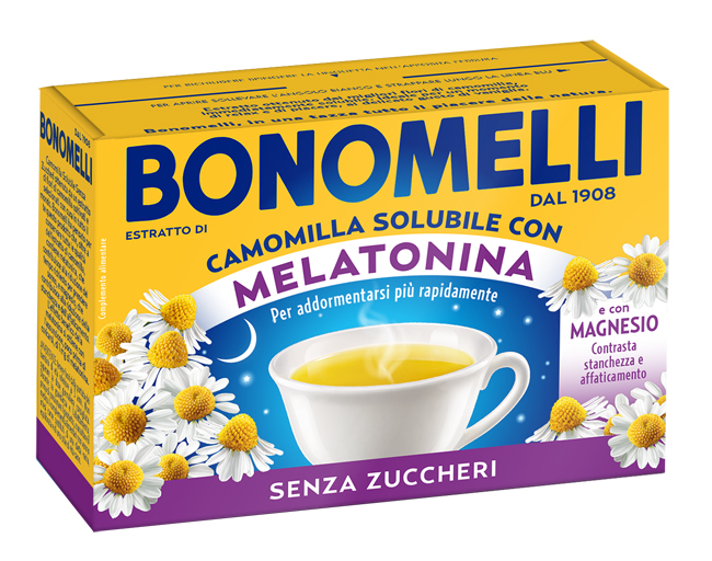 CAMOMILLA SOLUBILE MELATONINA MAGNESIO - Parafarmacia Mostacciano