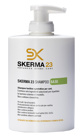 SKERMA 23 SHAMPOO BASE 250 ML - Parafarmacia Mostacciano