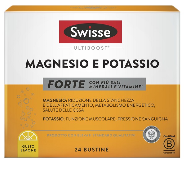 SWISSE MAGNESIO POTASSIO FORTE 24 BUSTINE - Parafarmacia Mostacciano