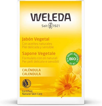 SAPONE VEGETALE CALENDULA 100 G - Parafarmacia Mostacciano