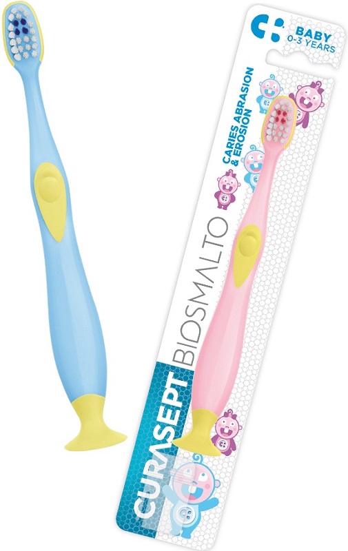 CURASEPT SPAZZOLINO BIOSMALTO BABY 0-3 ANNI - Parafarmacia Mostacciano