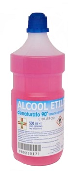 ALCOOL ETILICO DENATURATO 500 ML - Parafarmacia Mostacciano