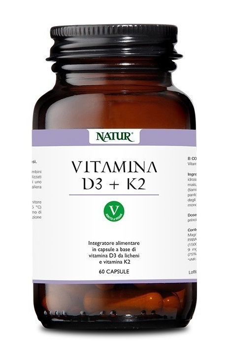 VITAMINA D3+K2 60 CAPSULE - Parafarmacia Mostacciano