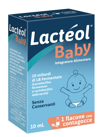 LACTEOL BABY FLACONE CON CONTAGOCCE 10 ML - Parafarmacia Mostacciano