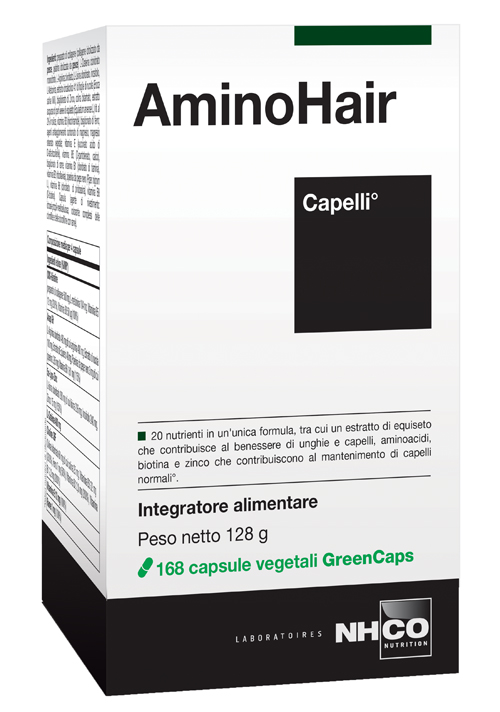 NHCO AMINOHAIR 168 CAPSULE - Parafarmacia Mostacciano