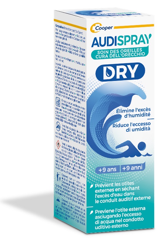 AUDISPRAY DRY 9+ ANNI 30 ML - Parafarmacia Mostacciano