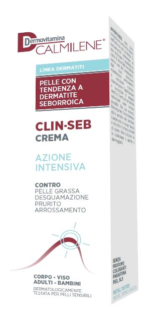 DERMOVITAMINA CALMILENE CLIN-SEB CREMA AZIONE INTENSIVA PER PELLE CON TENDENZA A DERMATITE SEBORROICA 50 ML - Parafarmacia Mostacciano