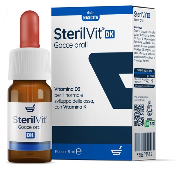 STERILVIT DK GOCCE 5 ML - Parafarmacia Mostacciano